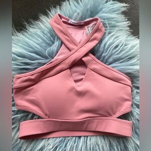 Sports bra from Fashion Nova 🌸